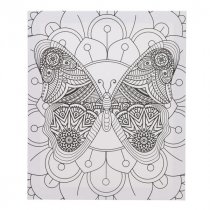 Icon 250x300mm Colour My Canvas - Butterfly