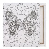 Icon 250x300mm Colour My Canvas - Butterfly