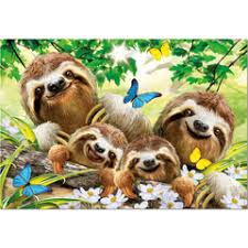 Educa Borras – Sloth Family Selfie 500 piece Jigsaw Puzzle