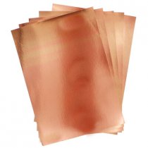 Dovecraft Essentials A4 Mirror Card - Rose Gold - 10 Sheets