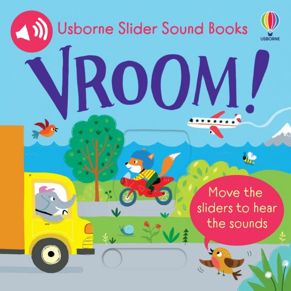 Slider Sound Books: Vroom! BOARD BOOK