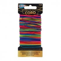 Crafty Bitz 10m Elasticated Cord - Rainbow