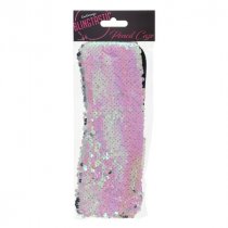 Blingtastic Sequins Flat Pencil Case 5 Asst