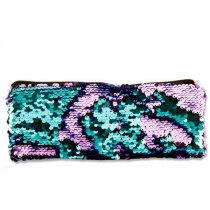Blingtastic Sequins Flat Pencil Case 5 Asst