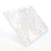 Icon 250x300mm Colour My Canvas - Love Birds