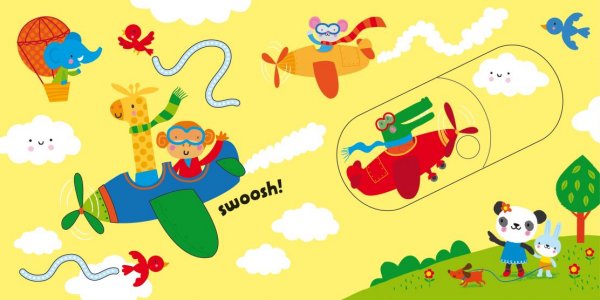 Usbourne Books Baby's Very First Slide and See Things That Go