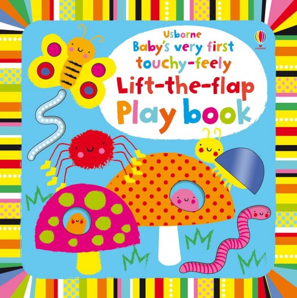Usbourne Books Baby's Very First touchy-feely Lift-the-flap play book