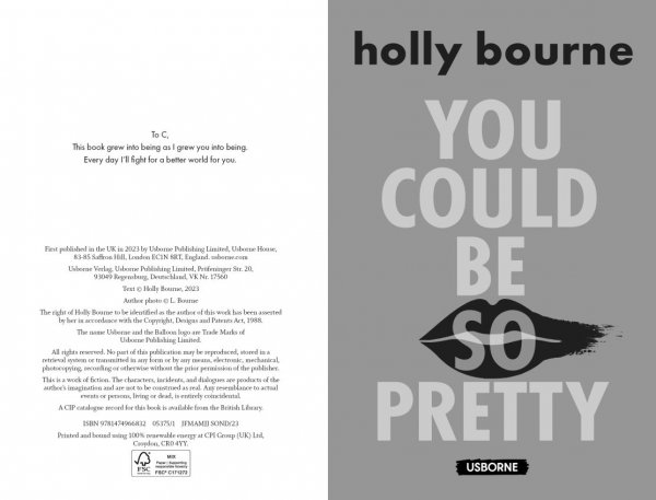 You Could Be So Pretty