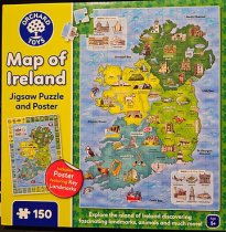 Orchard Toys Map of Ireland Jigsaw Puzzle and Poster
