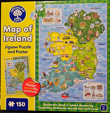 Orchard Toys Map of Ireland Jigsaw Puzzle and Poster