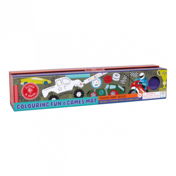Floss & Ross Colouring Fun & Games Cars