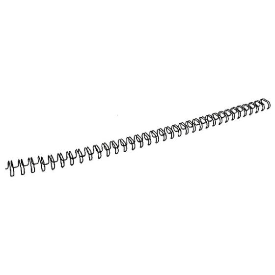 Fellowes 8mm Black Wire Binding Element Pack of 100