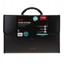 Concept Foolscap 26 Pocket Expanding Document Carry Case