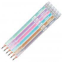 Maped Graph HB PENCIL With Eraser-Glitter