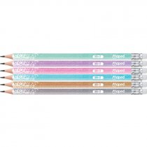 Maped Graph HB PENCIL With Eraser-Glitter