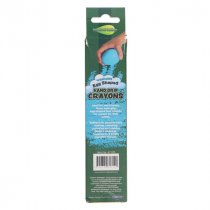 World of Colour Pkt 6 Hand Grip Crayons - Egg Shaped