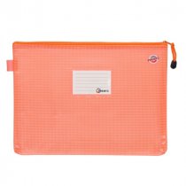 Premto Pastel A4+ Extra Durable Mesh Storage Wallet - 5 Asst