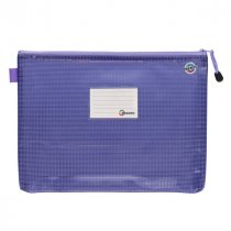 Premto Pastel A4+ Extra Durable Mesh Storage Wallet - 5 Asst