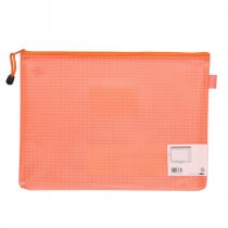 Premto Pastel A4+ Extra Durable Mesh Storage Wallet - 5 Asst