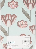 RHS The Royal Horticultural Society Magnetic Cover Notebook, Tulips, A5