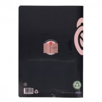 Ormond A4 120pg Durable Cover Visual Memory Aid Manuscript Book - Pink