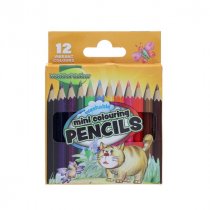 World of Colour Pkt.12 Half Size Colouring Pencils