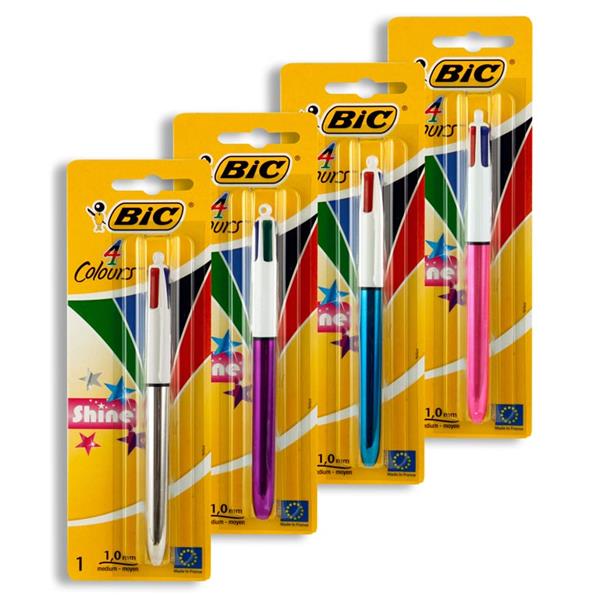 BIC 4 Colour Shine