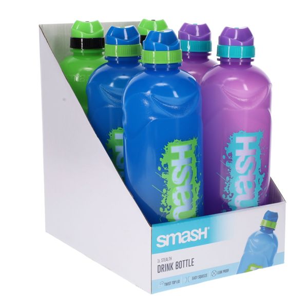 Smash 1Ltr Stealth Bottle