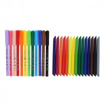 Maped Pkt.15 Colouring Markers & Pkt.12 Non Sharpen Colouring Pencils