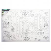 400×600mm Colour My Canvas-Pirate Puzzle