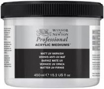 Winsor & Newton Artists' Acrylic Matt UV Varnish 450ml