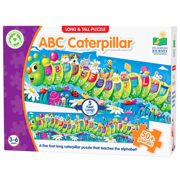 Long & Tall Puzzle ABC Caterpillar