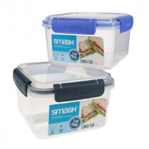 Smash Leakproof Lunch Box -1.25L - Blue