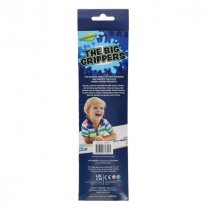 World of Colour Pkt.3 Big Grip Brush Set - Round Toddler