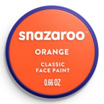 Snazaroo 18ml Classic Face Paint- Orange