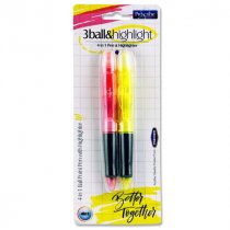 Card 2 4-In-1 Ballpoint Pen & Highlighter