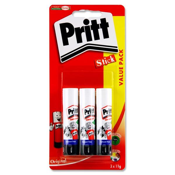 Pritt Pkt.3 11g Glue Stick