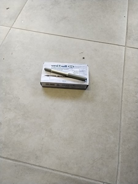 Uni-ball eye fine pen (blue)