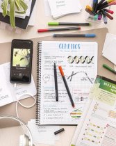 FABER-CASTELL GRIP FINEPEN BASIC WLT 5