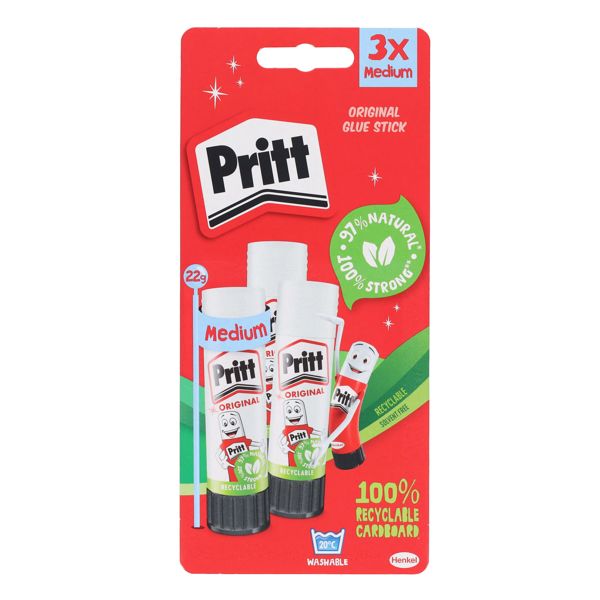 Pritt Pkt.3 22g Glue Stick