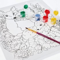 Icon 250x300mm Colour My Canvas - Deer