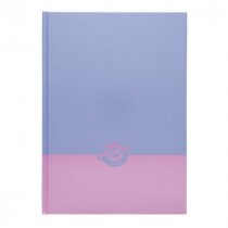 Premto Fusion Pastel A4 160pg Lay Flat Hardback Notebook - Asst