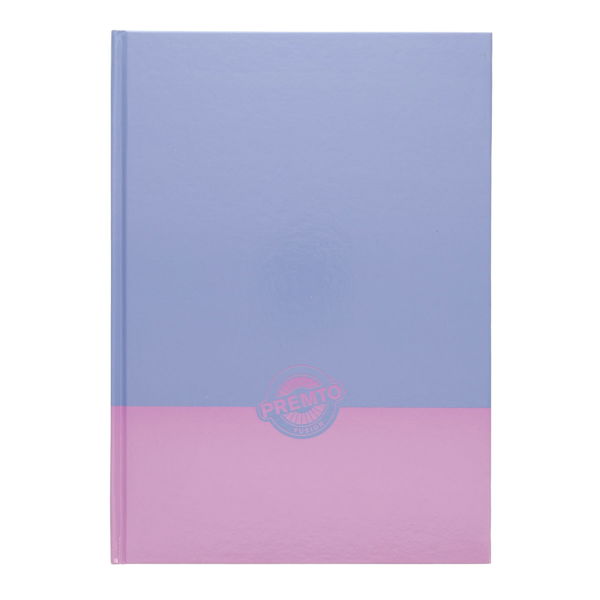 Premto Fusion Pastel A4 160pg Lay Flat Hardback Notebook - Asst