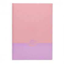 Premto Fusion Pastel A4 160pg Lay Flat Hardback Notebook - Asst