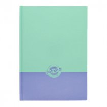 Premto Fusion Pastel A4 160pg Lay Flat Hardback Notebook - Asst