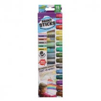 World of Colour Pkt.15 5g Washable Poster Paint Sticks - Pastel