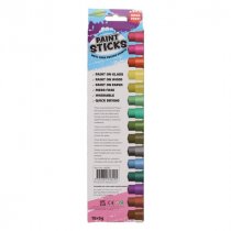 World of Colour Pkt.15 5g Washable Poster Paint Sticks - Pastel