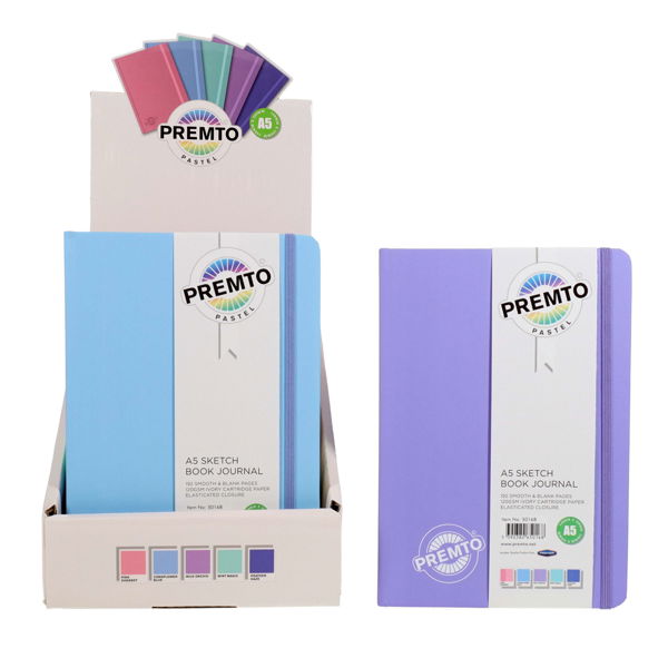 Pastel A5 192pg Journal & Sketch Book