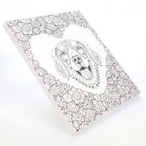 Icon 250x300mm Colour My Canvas - Dog