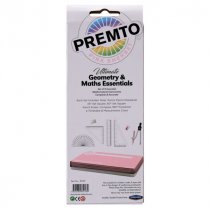 Premto 9pce Maths Set - Pink Sherbet